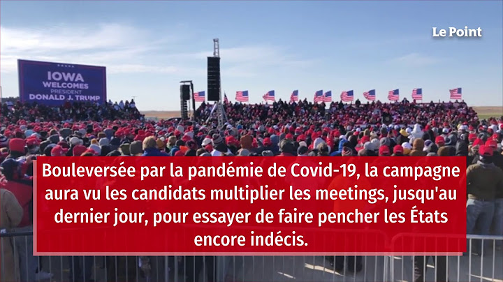 Présidentielle américaine : suivez les résultats en direct