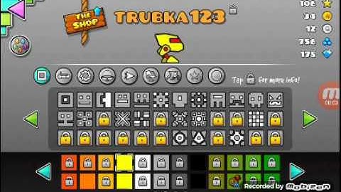 My stats in geometry dash