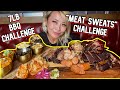 MASSIVE 7LB "MEAT SWEATS" BBQ CHALLENGE at Bacon Bros in South Carolina!!! #RainaisCrazy