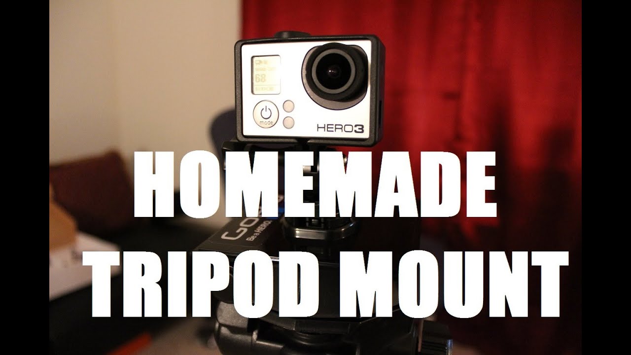 Homemade GoPro Tripod Mount YouTube