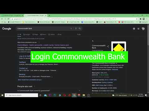 How to Login CommonWealth Bank Account | CommonWealth Bank Online Banking Login 2021