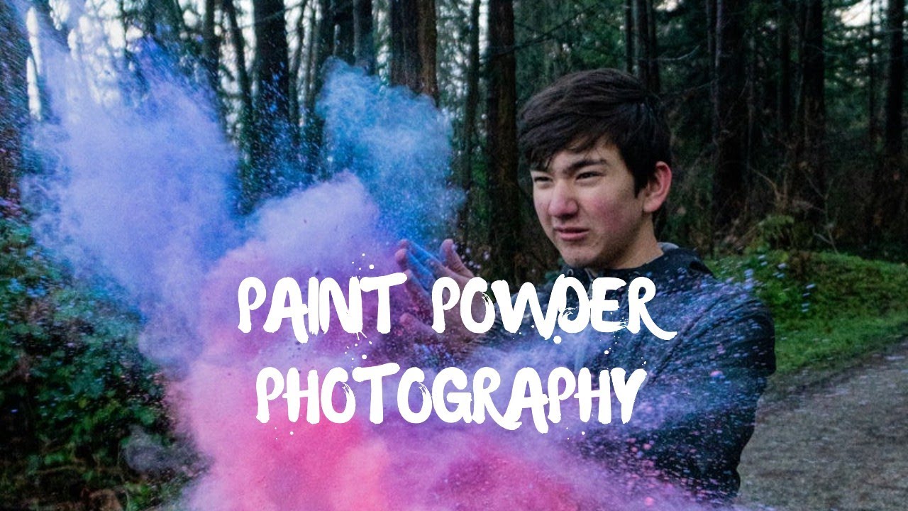 PAINT POWDER PHOTOGRAPHY! - YouTube