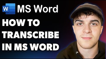 How to Transcribe in Microsoft Word (Full 2025 Guide)