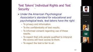 test takers rights