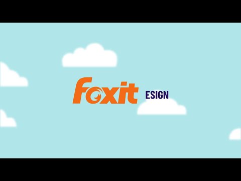 Foxit eSign – Sicheres und konformes eSigning