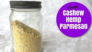 Vegan Cashew & Hemp Parmesan