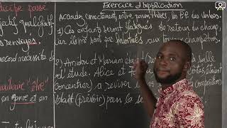 Exercice - 4e - Français - Orthographe : L'accord du participe passé 1/1 Exercice - 4e - Français - Orthographe : L'accord du participe passé 1/1