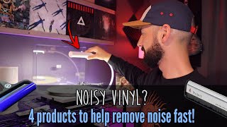 Noisy Vinyl? 4 products to help remove record noise FAST!