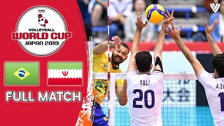 Brazil 🆚 Iran - Full Match | Men’s Volleyball World Cup 2019