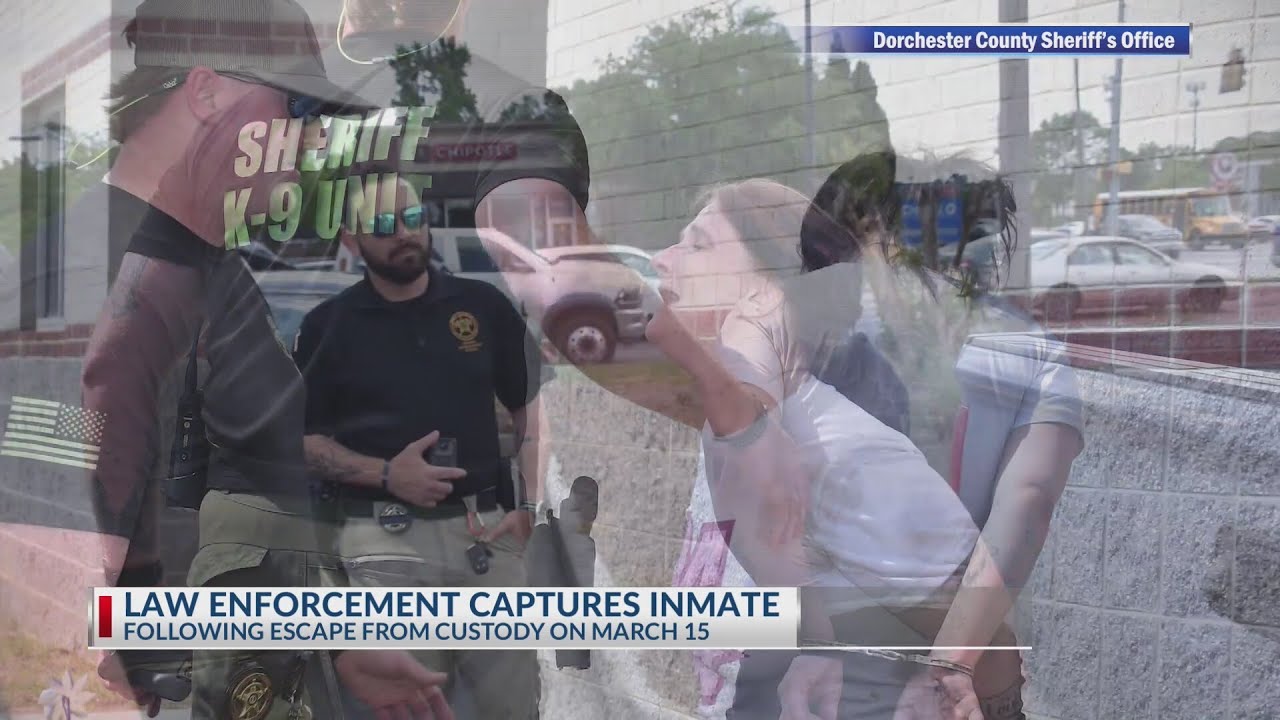 Dorchester County Sheriff’s Office have taken escaped inmate back into ...