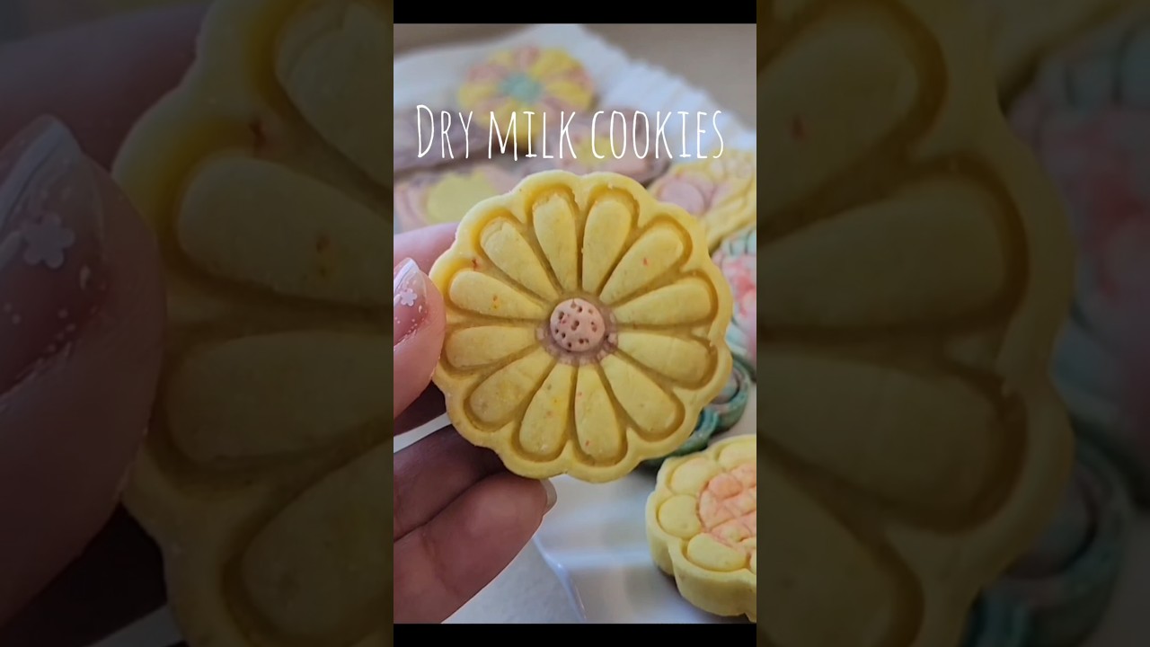 Dry Milk Cookies