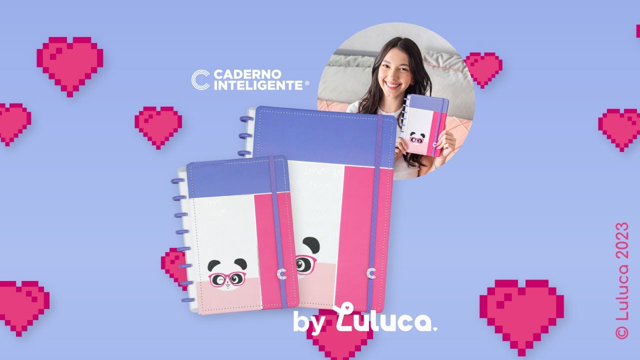 Caderno Inteligente Panda by Luluca