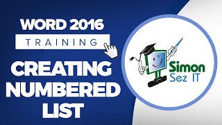 Famous How to Create a Numbered List in Microsoft Word 2016 Wealth