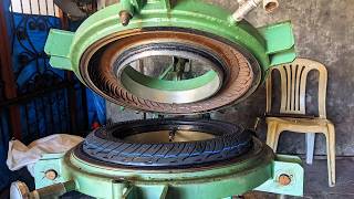 Proses Pembuatan Ban Sepeda Motor ERCO Vulkanisir   Pabrik Manufaktur Home Industri