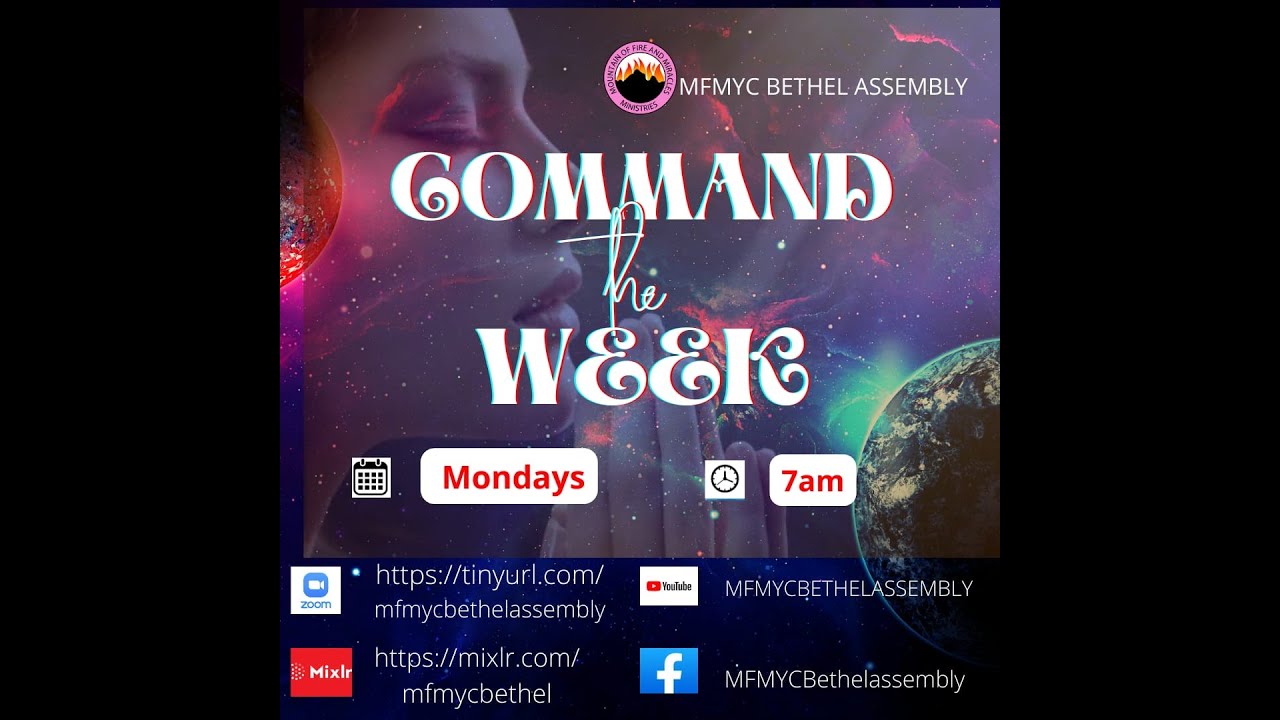 Command The Week Prayers | Online | January 31st 2022 - YouTube