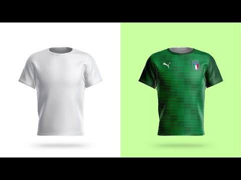 How to Make Animated 3D T-Shirt/Jersey Mockup (Cara Membuat Mock Up Animasi Kaos/Jersey 3D)