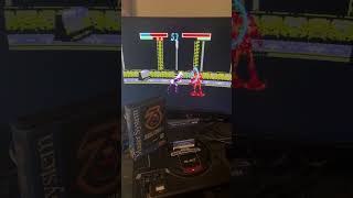 8 bit gaming on 16 bit Genesis through Converter! - #MortalKombat3 #segamastersystem #segagenesis