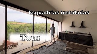 House Tour / Construction Tour - Construction Diary 50 - Mateus and Bia