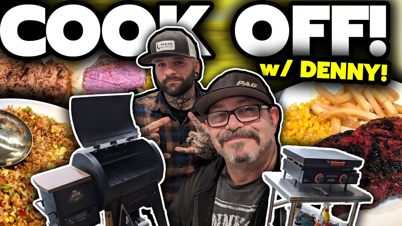 Denny Rice Collab Cook with Denny!! Prime NY Strips & Chicken Breast - Egg Fried ...