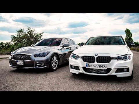 Японские истребители на стероидах против Стокового немца( BMW 335 vs Infiniti, Mark2, Accord )