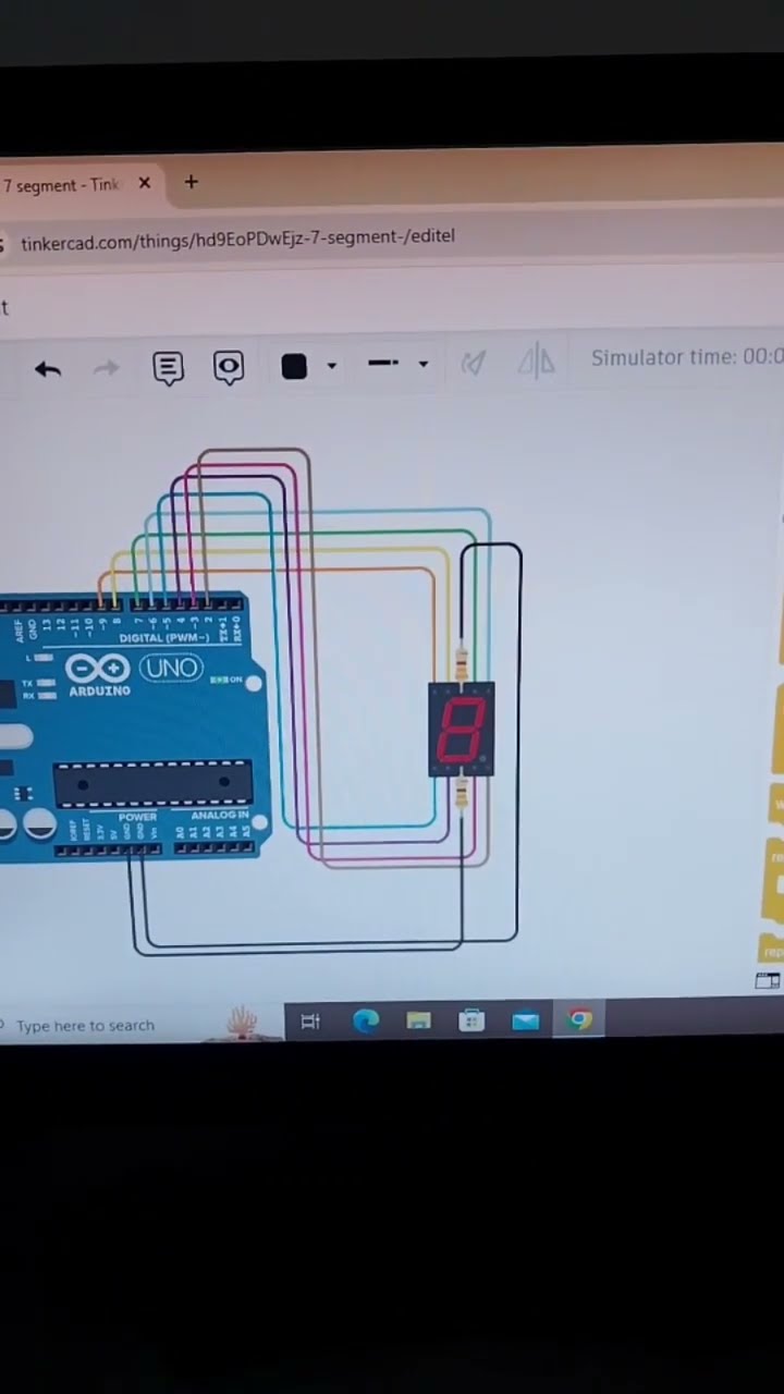 Using 7 segment display with Arduino - YouTube