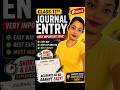 What is Journal Entry? | Class 11 Accounts | Easy Explanation in Hindi 🔥 #Shorts