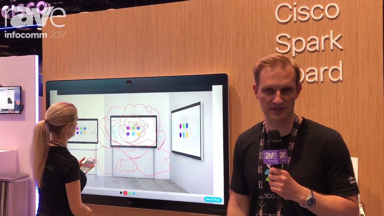 InfoComm 2017: Cisco Demos Spark Board - YouTube