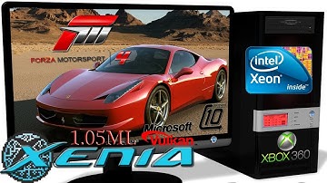 XENIA 1.05ML [Xbox 360] - Forza Motorsport 4 [Race-Ingame] Vulkan api #1