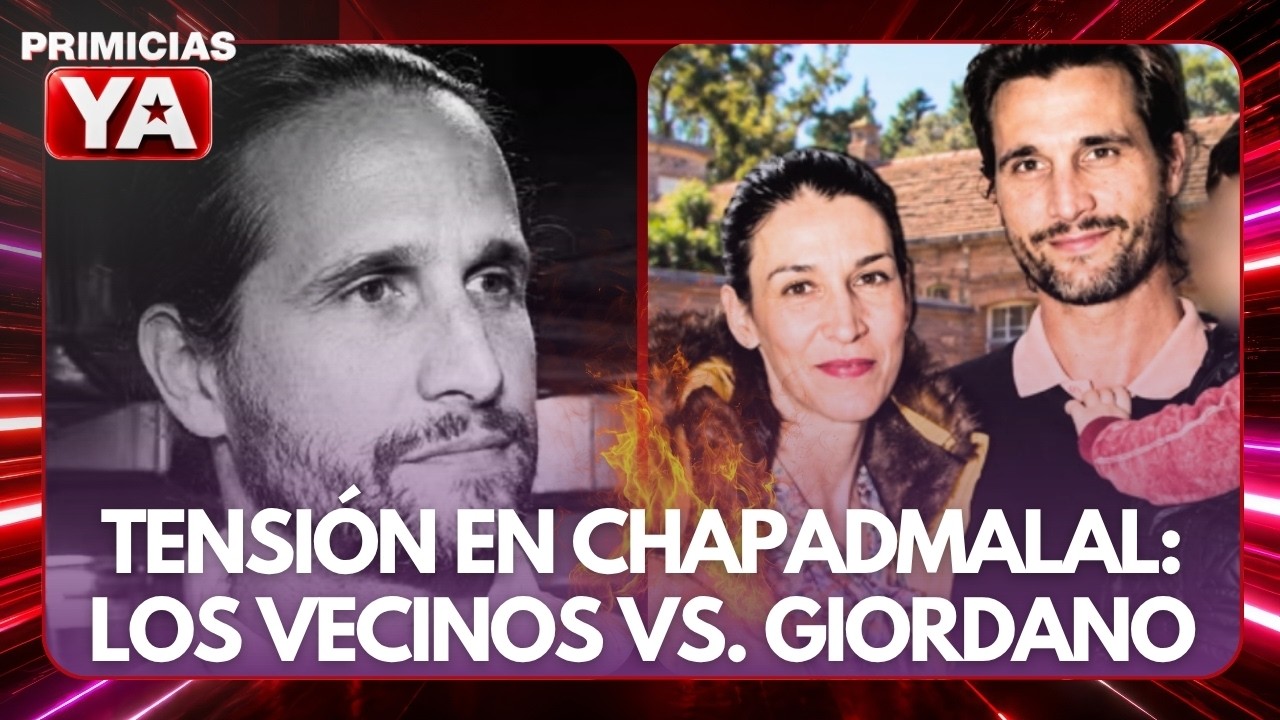 ►Escrache vecinal y repudio a Darío Giordano en Chapadmalal
