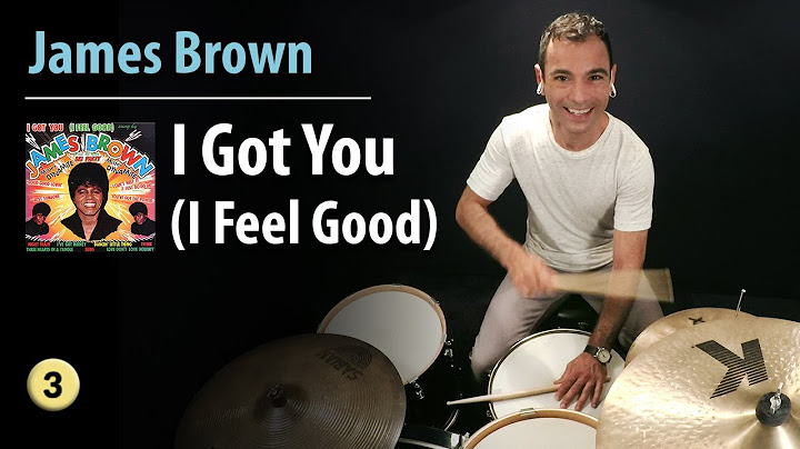 I Got You (I Feel Good) Drums version - Drums performance video thumbnail