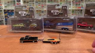 Greenlight  HITCH & TOW  71’ Oldsmobile Vista Cruiser Wagon  w/ Teardrop Trailer