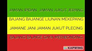 KARAOKE NUUTIN JAMAN JONI AGUNG