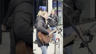 4 Non Blondes - What's Up? (Acoustic Cover by Vicka) 🎸 #Busking #GraftonStreet #Shorts