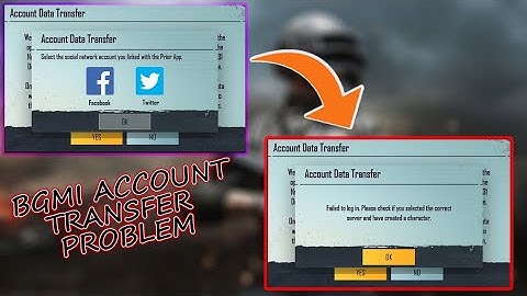 BattleGrounds Mobile India Data Transfer Character And Server Problem Fixed By Crusher Gaming YT