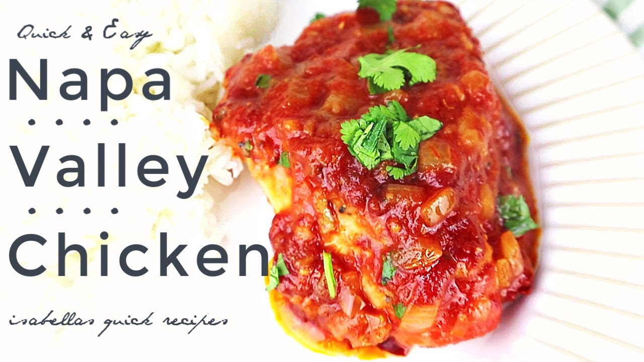 Napa Valley Chicken | Quick & Easy Dinner | Skillet Recipes - YouTube