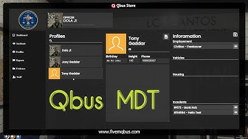 Qbus Police MDT | Fivem MDT | Qbus Store