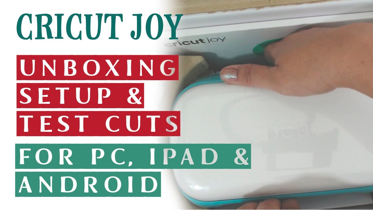 Cricut Joy for Beginners: Unbox, Setup, & First Cut! (CRICUT KICKOFF Day  #1) 