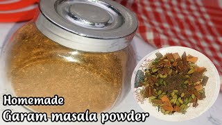 Homemade garam masala powder/indian spice mix/hydrabadi garam masala powder/taste on demand