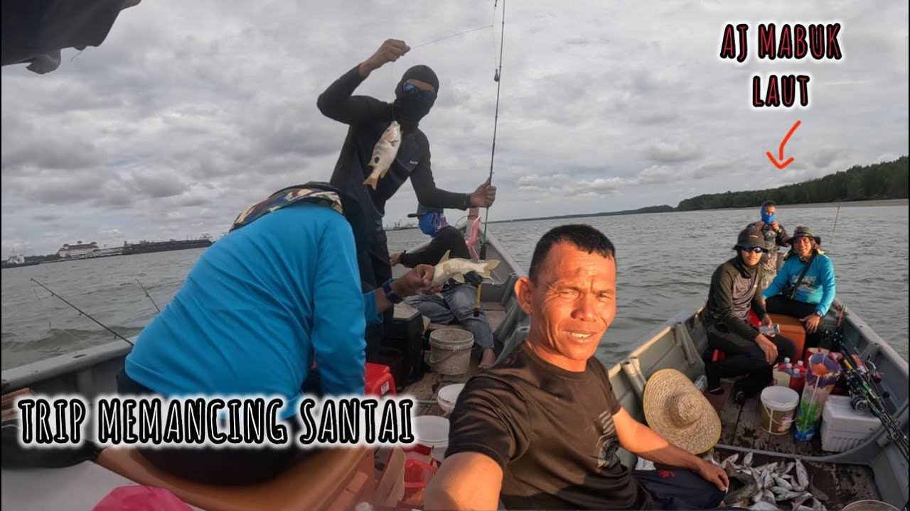 TRIP MEMANCING SANTAI BERSAMA SUBSCRIBER!!OMBAK KUAT SAMPAI MVNT4H !!