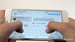 iPhone 6 New Keyboard Review: Smart and Intuitive | Mashable