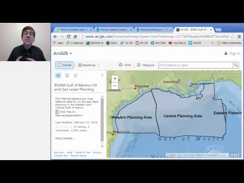 The Marine Cadastre Data Portal and Viewer