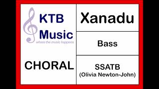 Xanadu (Olivia Newton-John) SSATB Choir [Bass Part Only]