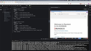 Rundeck + PostgreSQL + OpenLDAP