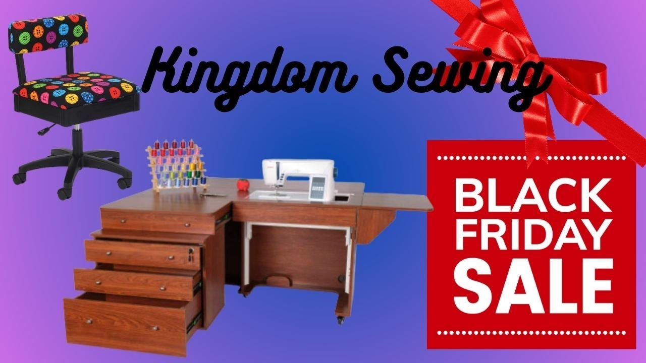 BLACK FRIDAY SALE SEWING FURNITURE | Arrow Cabinets & Chairs | Kingdom