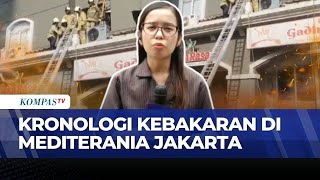Fire at Mediterranean Apartments in Tanjung Duren: 22 Firefighters Deployed | KOMPAS SIANG