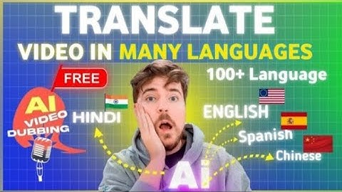 Chinese Video को Hindi में Dub करें और Channel Monetize करें   AI Voice Dubbing Tutorial