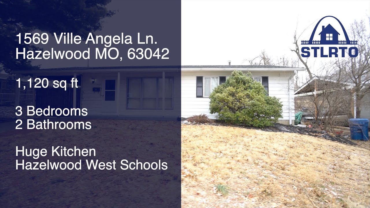 St Louis Home For Rent To Own 1569 Ville Angela Ln. 63042 Walkthrough