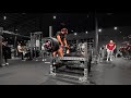 Gym watches elite lifter bench every plate