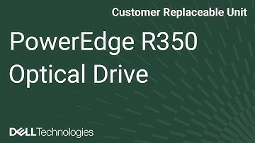 Dell  PowerEdge R350: Remove/Install Optical Drive