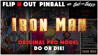 🔴LIVE - IRON MAN by Stern Pinball!